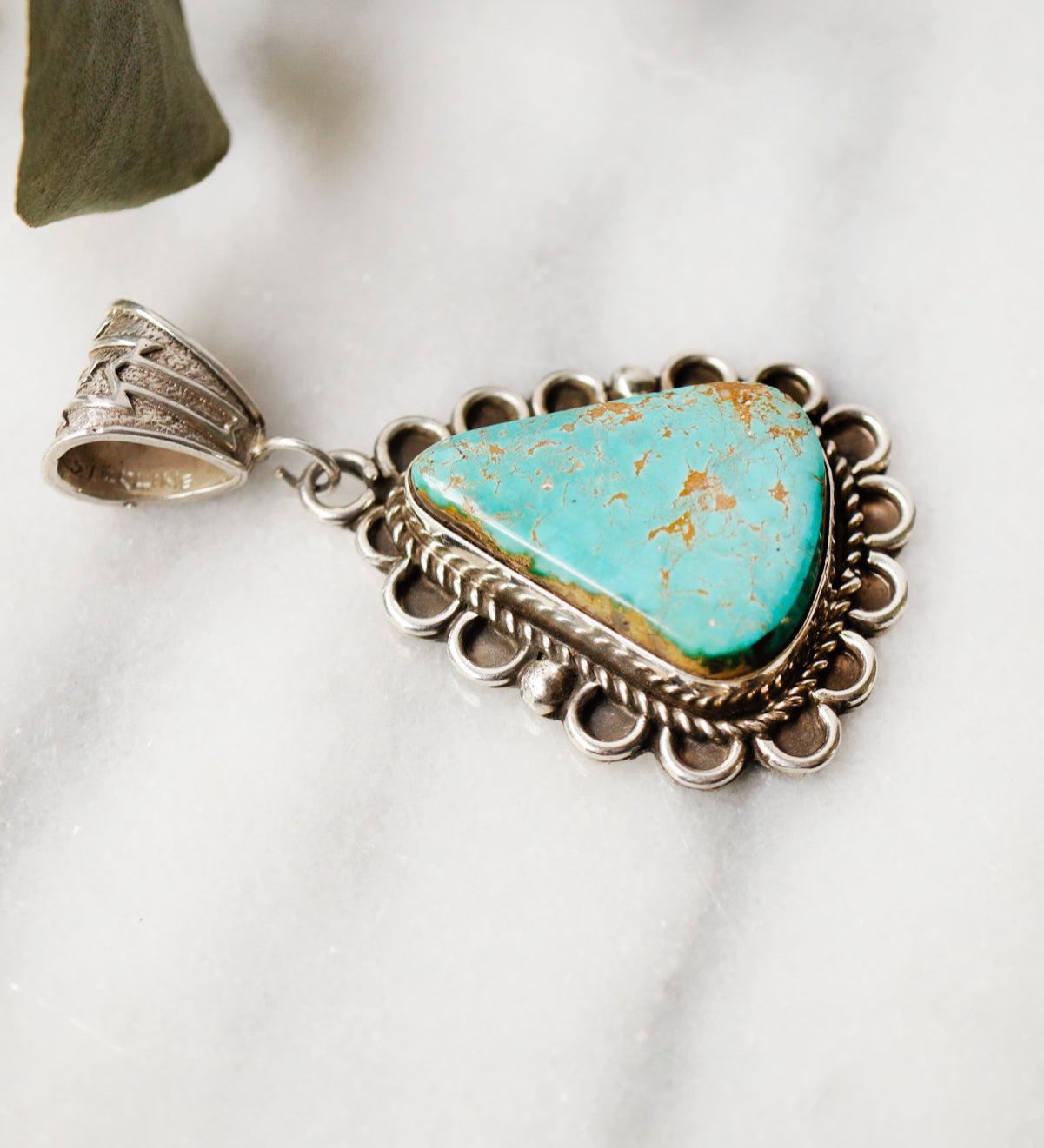 Royston Turquoise Pendant