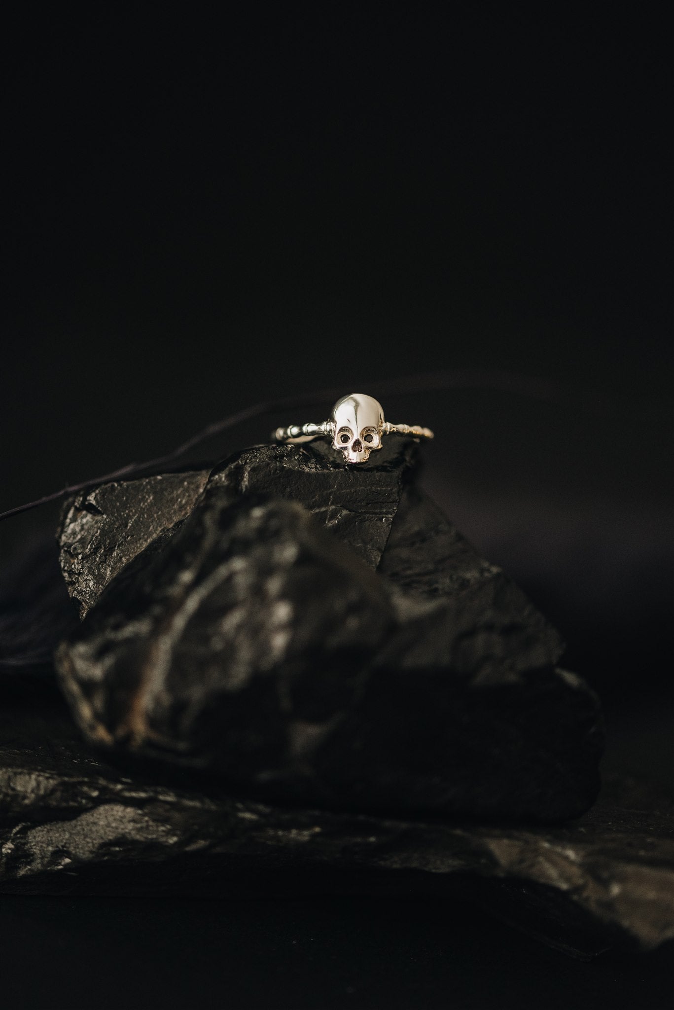 Skull + Bones Ring