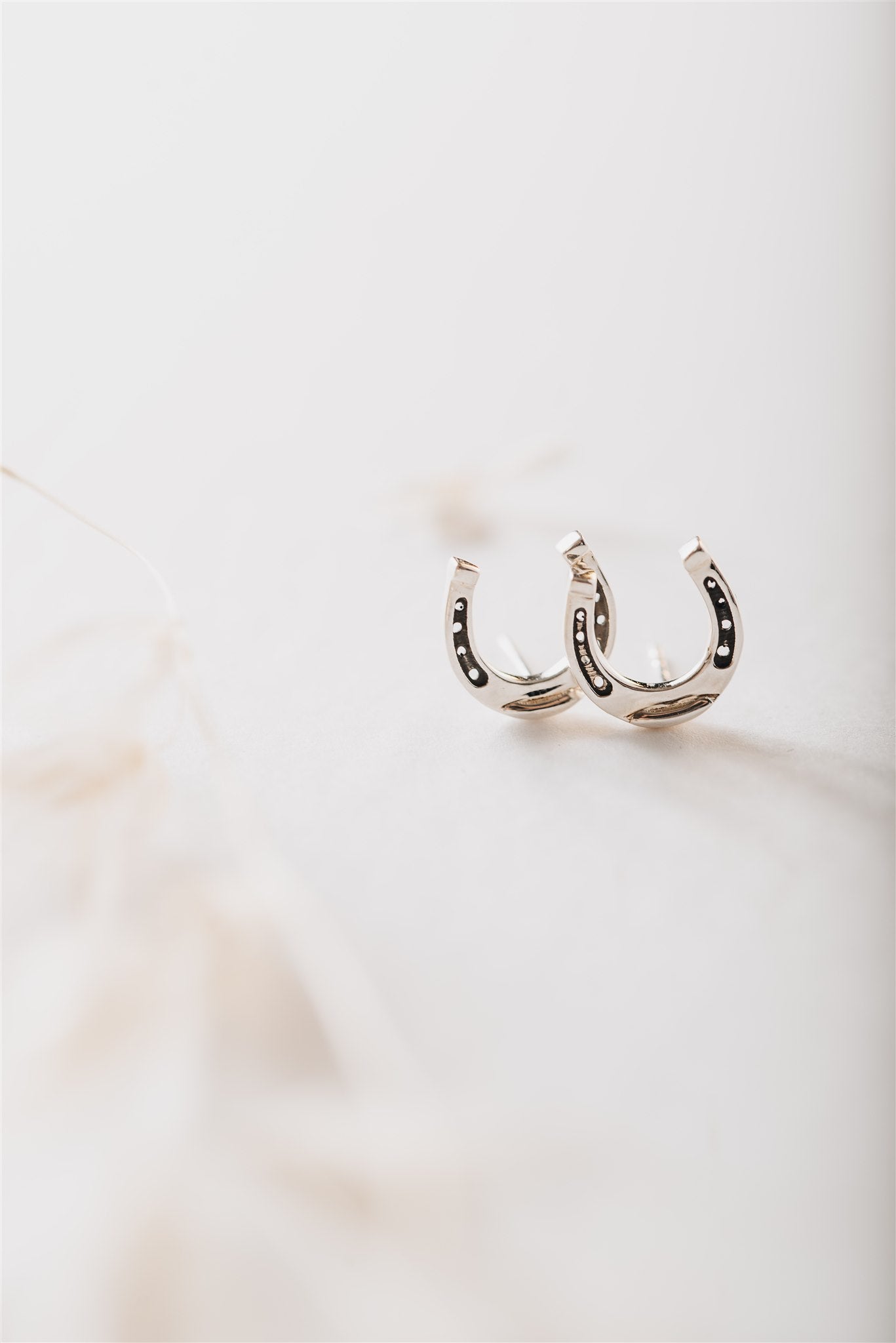 Lucky Horse Shoe Studs