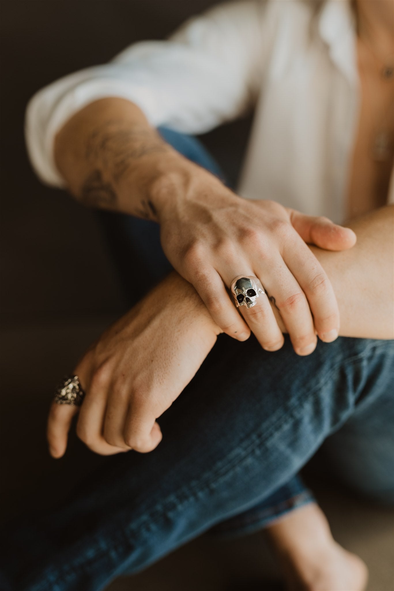 Classic Skull Ring