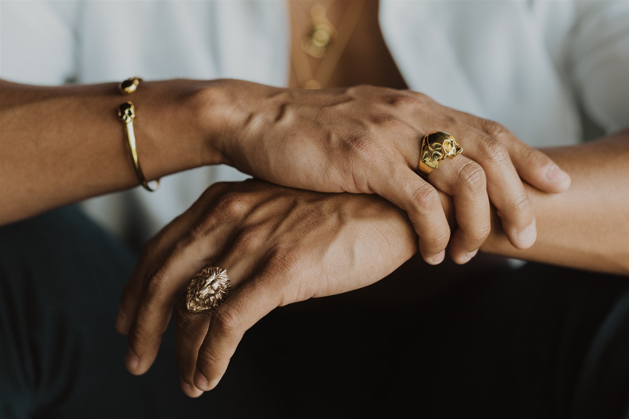Golden Lion Ring