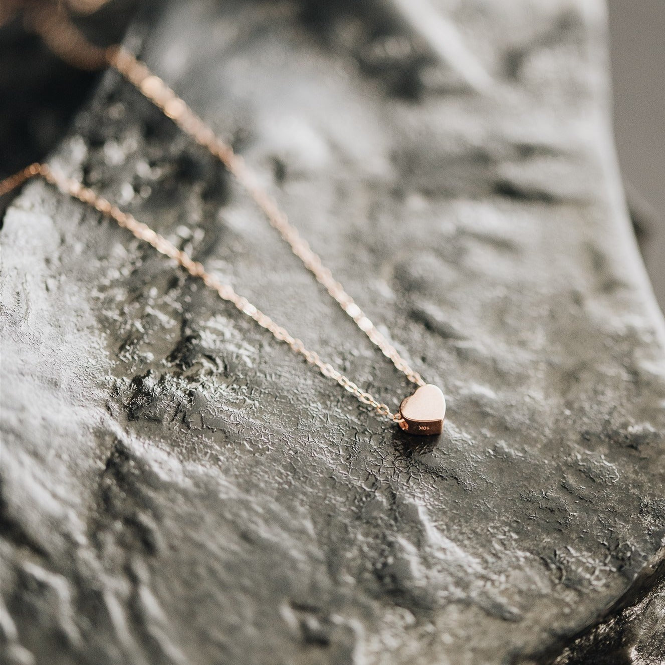 Floating Heart Necklace