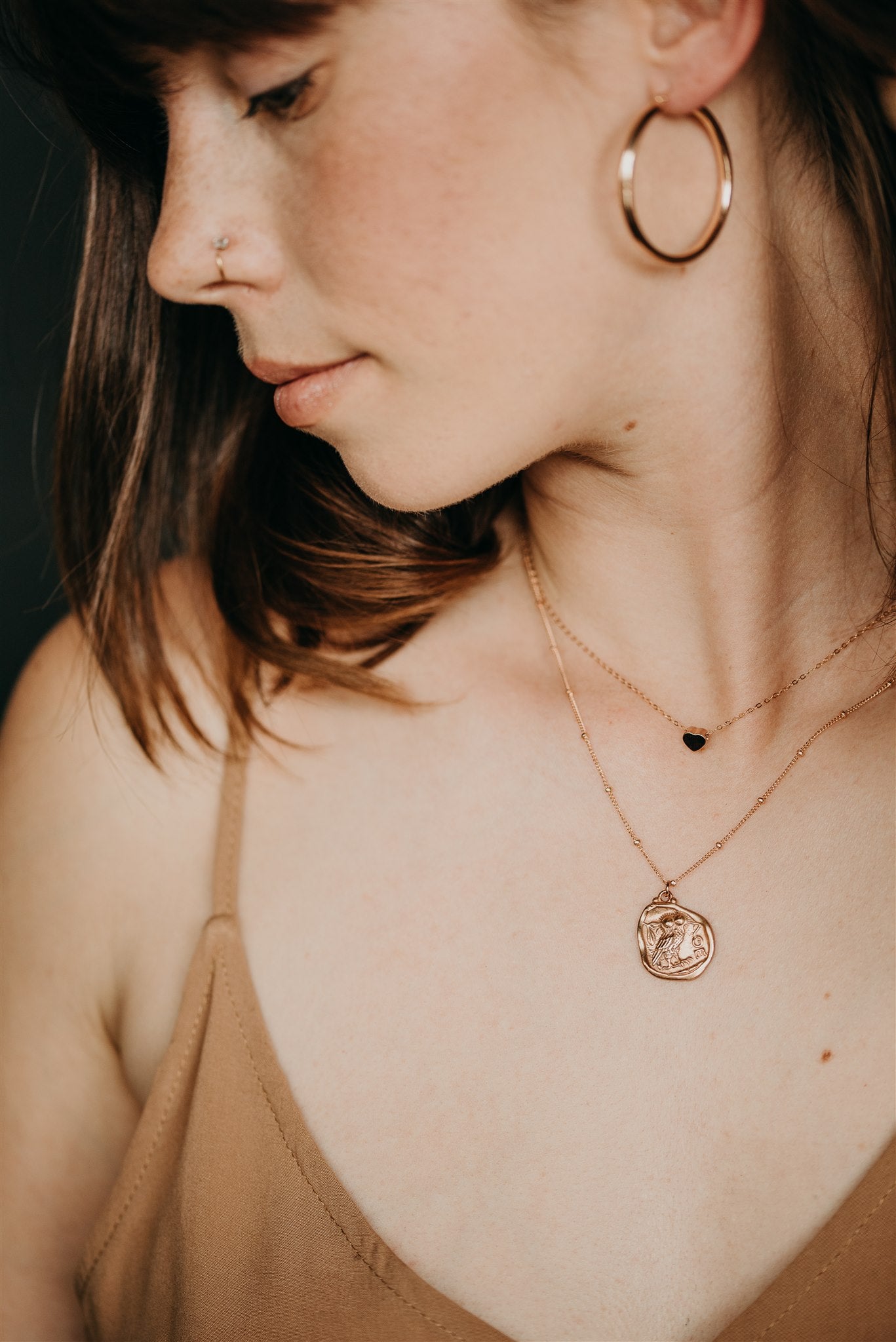 Floating Heart Necklace