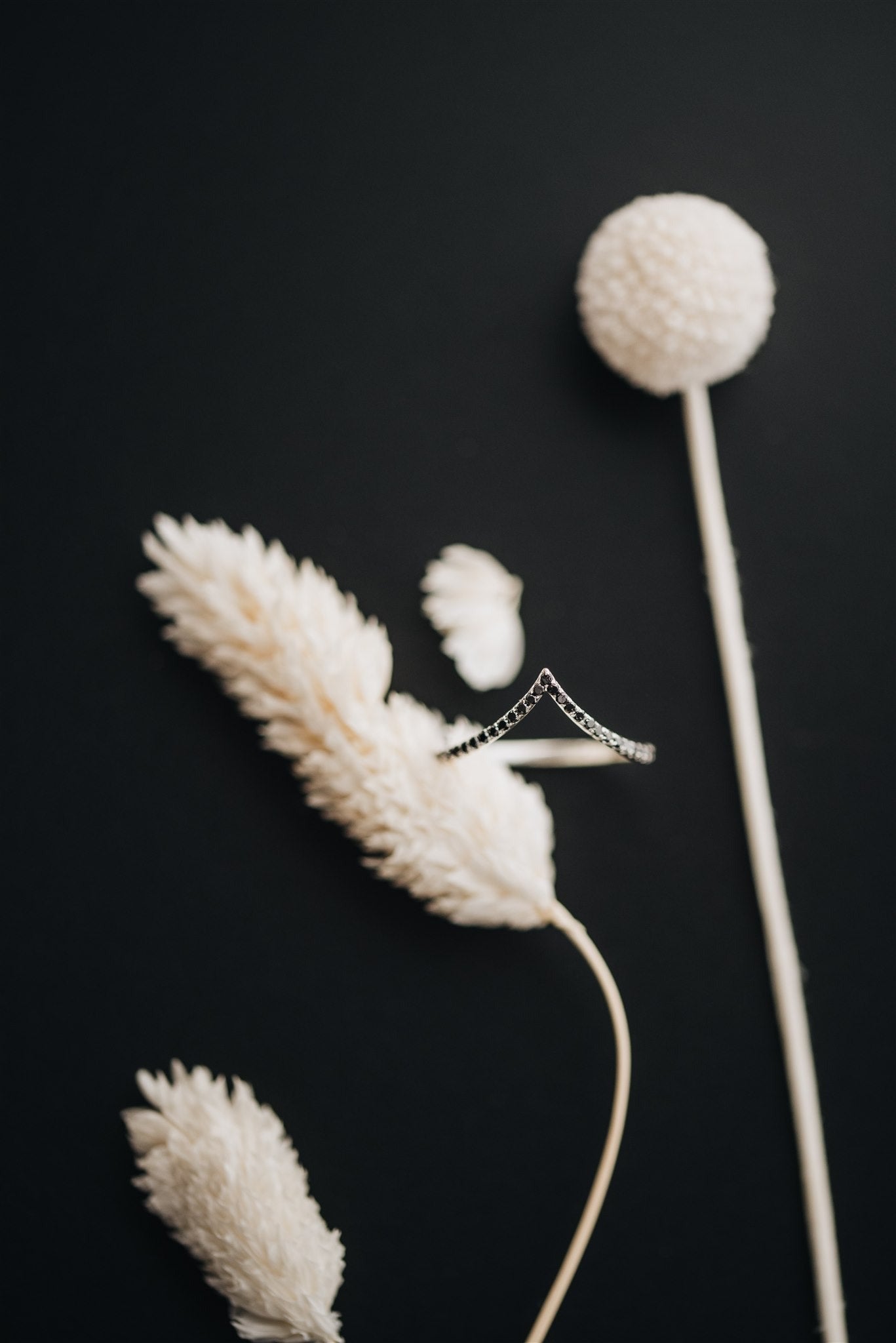 Golden Wishbone Ring