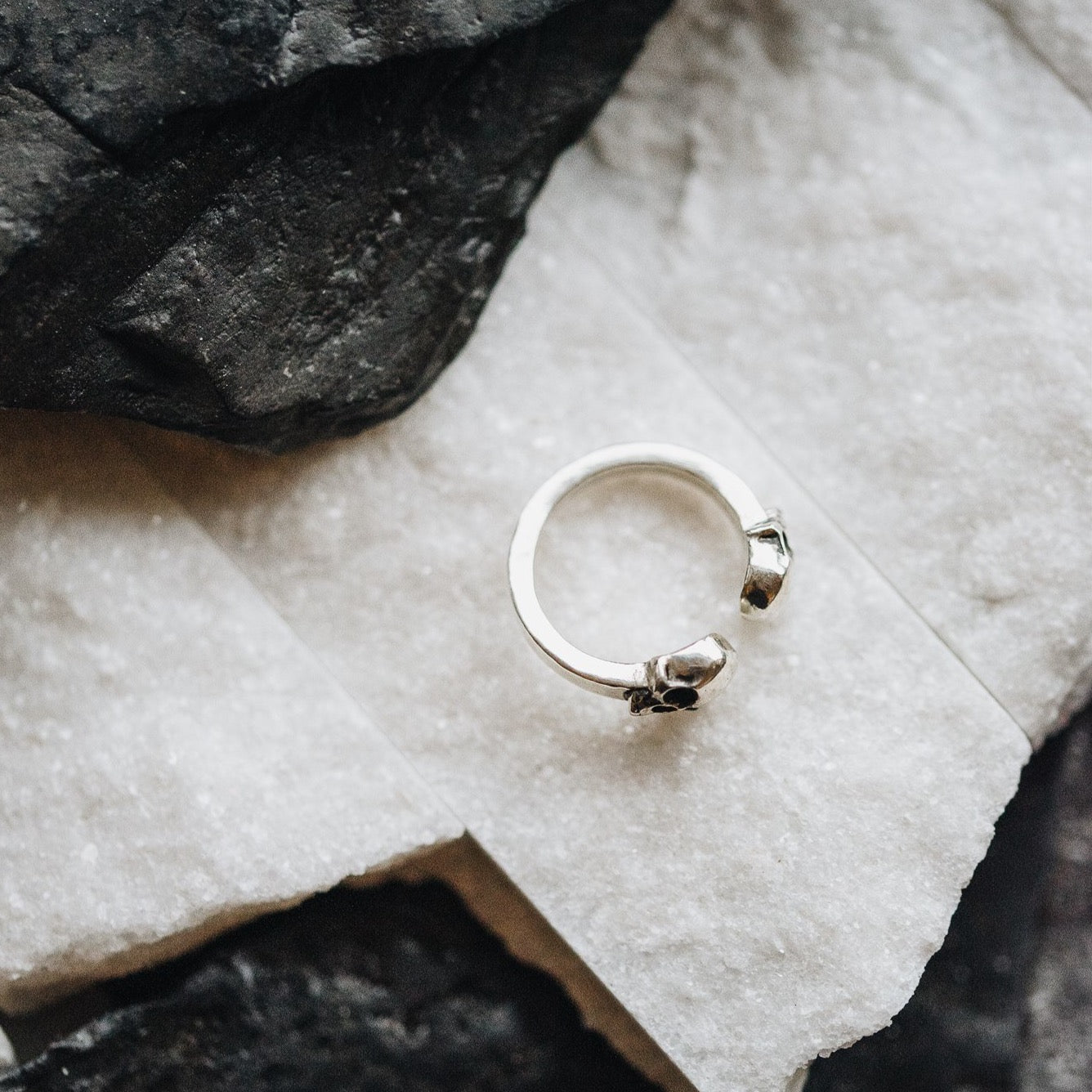 Twin Skull Ring