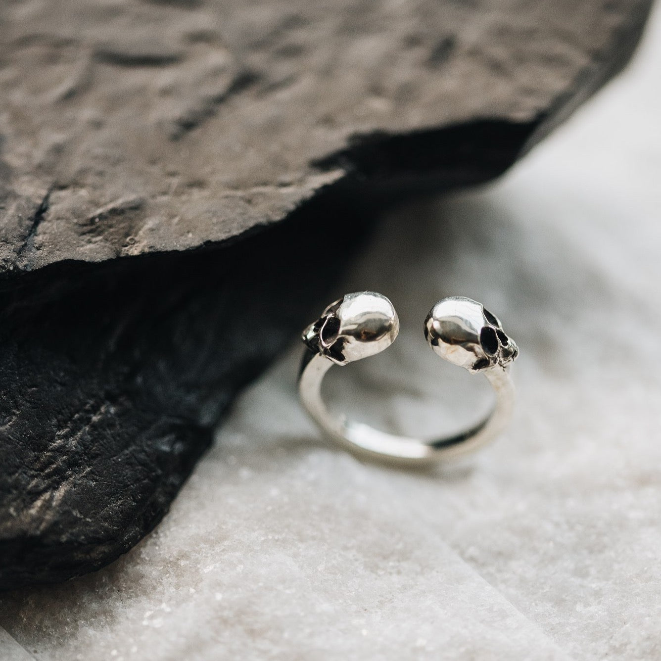 Twin Skull Ring