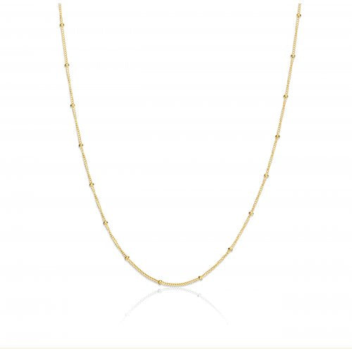 Golden Satellite Necklace