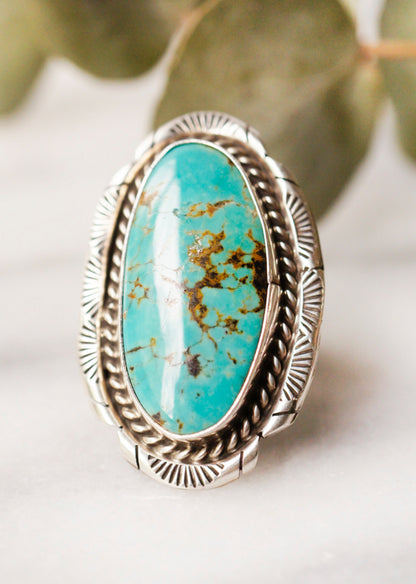 Sierra Mountain Turquoise Ring