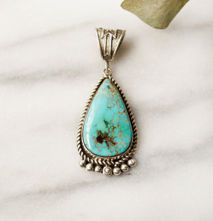 Royston Turquoise Pendant