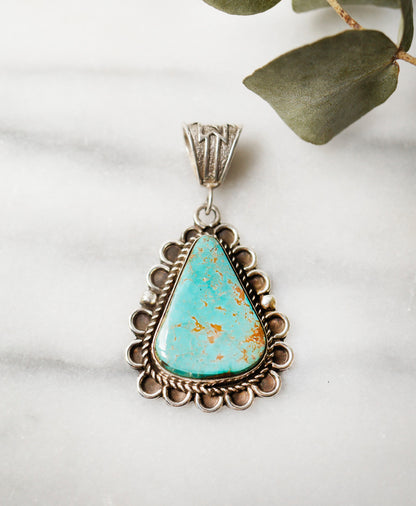 Royston Turquoise Pendant