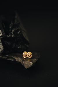 Stoned Skull Studs
