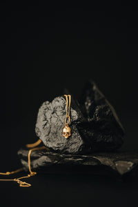 Stoned Skull Necklace