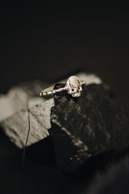 Skull + Bones Ring