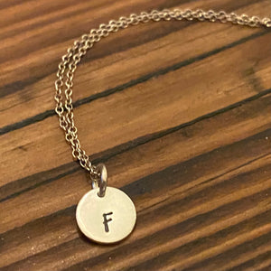 Mini Personalized Coin Pendant - Pendant Only